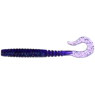 Силікон рибальський FishUP Vipo 3.6" 060 - Dark Violet/Peacock & Silver (8шт/уп) (1864.06.35)