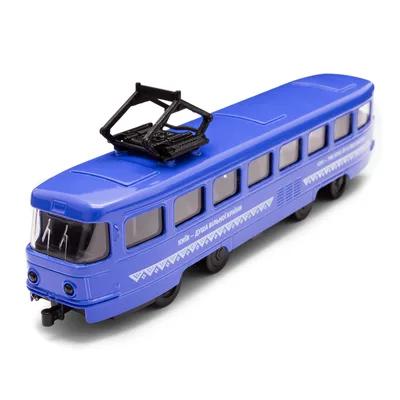 Машинка для дітей TechnoDrive Міський трамвай Київ (KM250425)