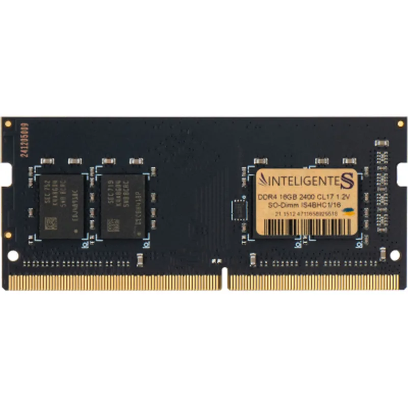 Модуль пам'яті для ноутбука SoDIMM DDR4 16GB 2400 MHz INTELIGENTES (IS4BHC1/16)