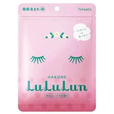 Маска для обличчя Lululun Premium Face Mask Hakone Rose 7 шт (4582305066296)