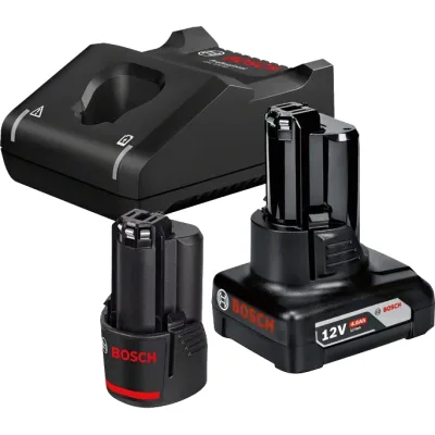 Набір акумулятор + зарядний пристрій Bosch GBA, 18V 1x2Ah, 1х4Ah, ЗП GAL 12V-40 (1.600.A01.NC9)