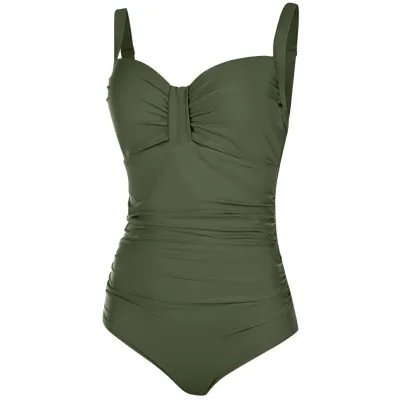 Купальник Aqua Speed Olivia 200-07 темно-зелений 38 (5905718601189)