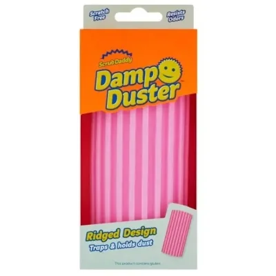 Губка для прибирання Scrub Daddy Damp Duster Для пилу Рожева (5060481022767/5060481023788)