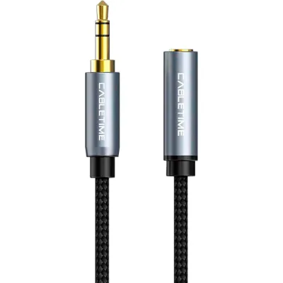Кабель мультимедійний 3.5mm M to 3.5mm F 3.0m Cabletime (CA915255)