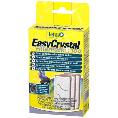 Наповнювач для акваріумного фільтра Tetra до фільтру Filter Pack 100 C Cascade Globe з активованим вугіллям (4004218806139)
