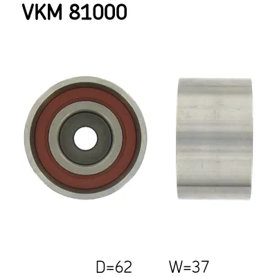 Ролик натягувача ременя SKF VKM 81000