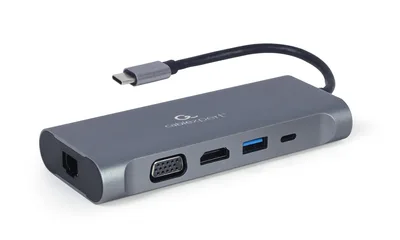 Концентратор Cablexpert USB-C 7-in-1 (A-CM-COMBO7-01)