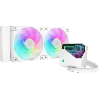 Система рідинного охолодження Deepcool LT240 ARGB White (R-LT240-WHAMNC-G-1)