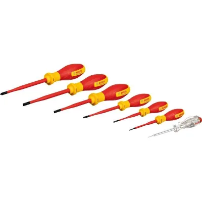 Набір викруток Bosch Professional, (SL/PH), VDE, 7 шт (1.600.A02.NF7)