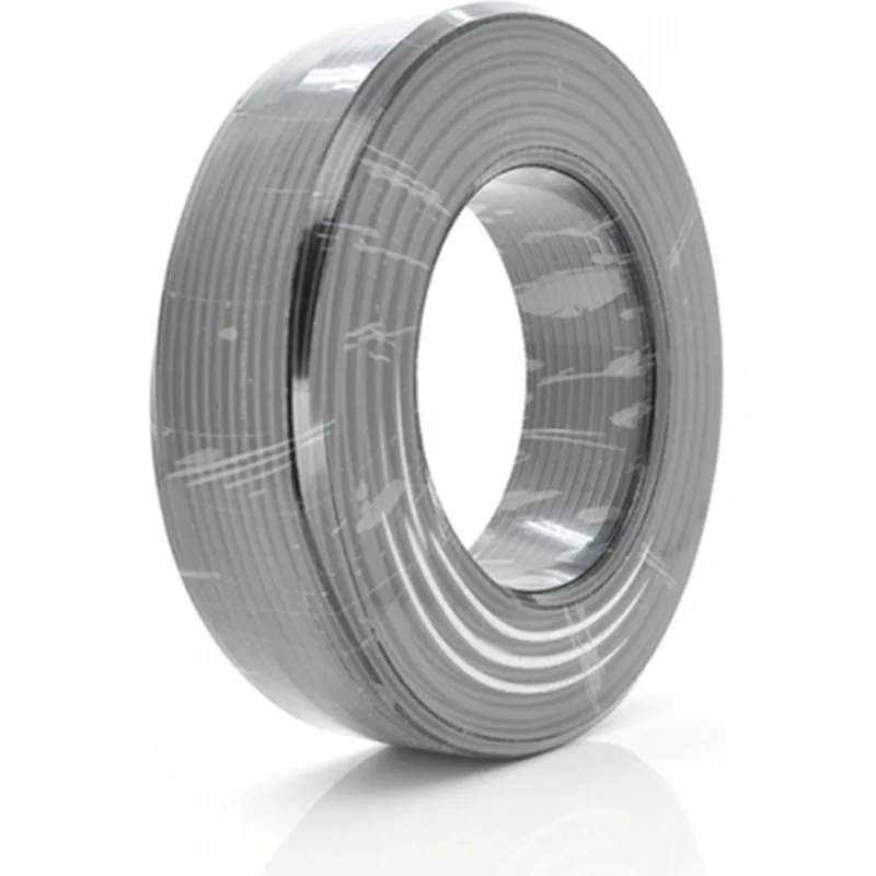 Кабель комбінований Ritar RG690 75 Ом 1,02мм.CU, 64x0.12m CCA, 2x0.5mm2, black, 100м (B100-RG690CU+2x0.5mm CU)