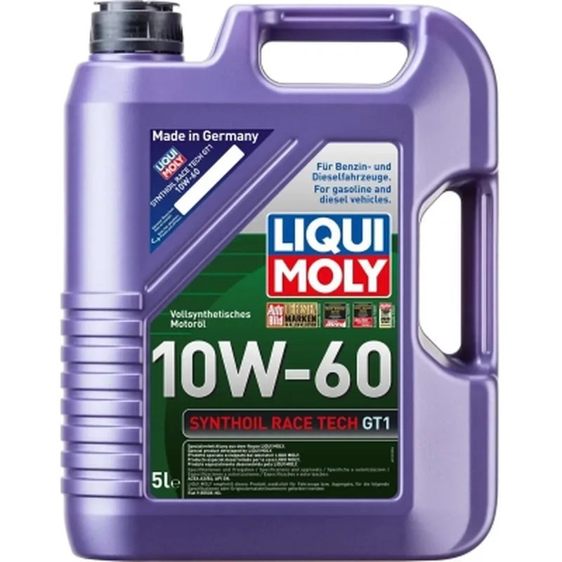 Моторна олива Liqui Moly Synthoil Race Tech GT1 10W-60 5л. (1944)