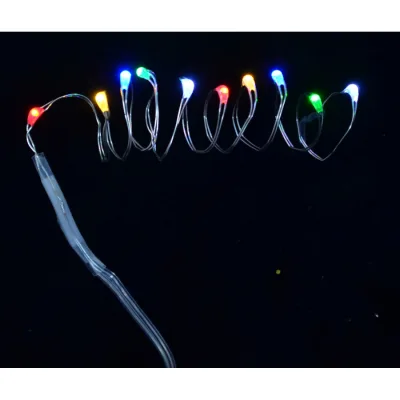 Гірлянда YES! Fun LED 10 ламп, RGB 0,55 м (801099)