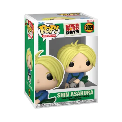 Фігурка Funko Pop серії Дні Сакамото - Шін Асакура (86689)