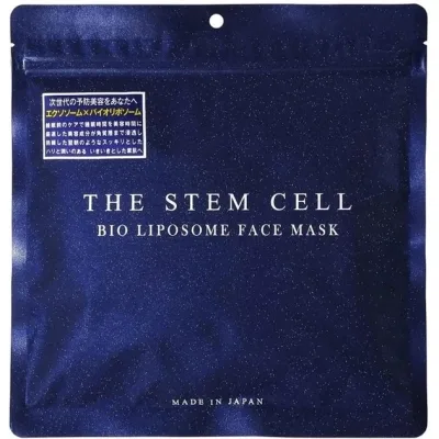Маска для обличчя Kor Japan The Stem Cell Bio Liposome Face Mask Тканинна З біоліпосомами 30 шт (4571365223107)