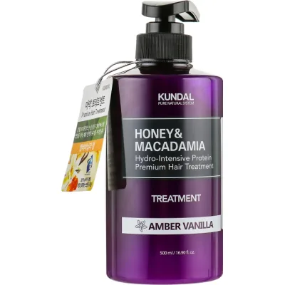 Кондиціонер для волосся Kundal Honey & Macadamia Amber Vanilla Treatment 500 мл (8809568742054)