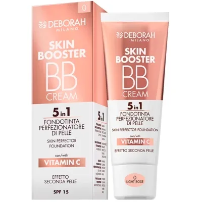 BB-крем Deborah Skin Booster 5in1 0 - Light Rose 30 мл (8009518432701)