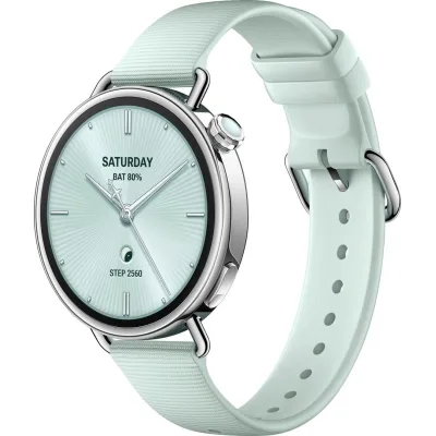 Смарт-годинник Xiaomi Watch S4 41mm Fluororubber Strap Мятно-зелений BHR080CGL (1166773)