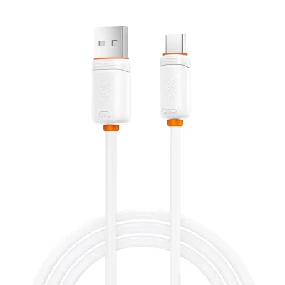 Дата кабель USB 2.0 AM to USB-C 1.0m 3A white XO (XO-CB-300UC-WH)
