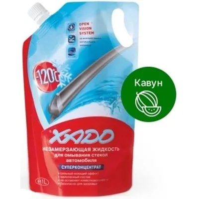 Омивач автомобільний Xado -120 С Арбуз 1л (XA 50011_9)