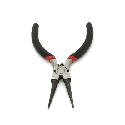 Плоскогубці Voltronic круглогубці, чорні ручки, 130х25, 80гр (YT-CD125х30)