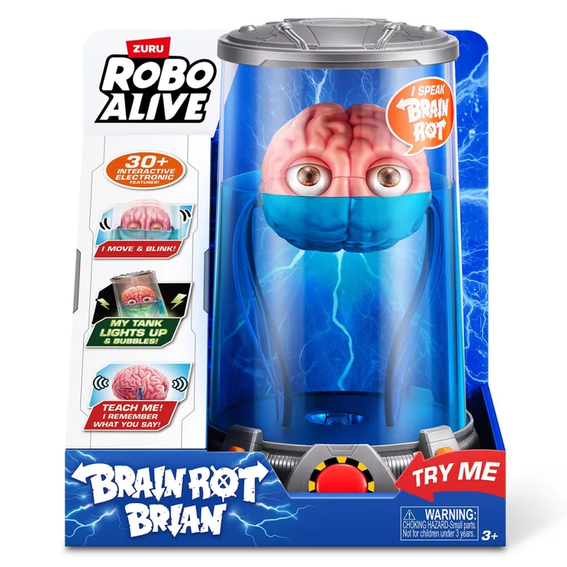 Інтерактивна іграшка Pets & Robo Alive S1 Мозок Браян (71172)