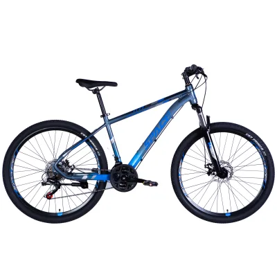 Велосипед Space 27.5" MERCURY DD FR рама-17" AL 2026 сіро-синій (OPS-SP-27.5-078)