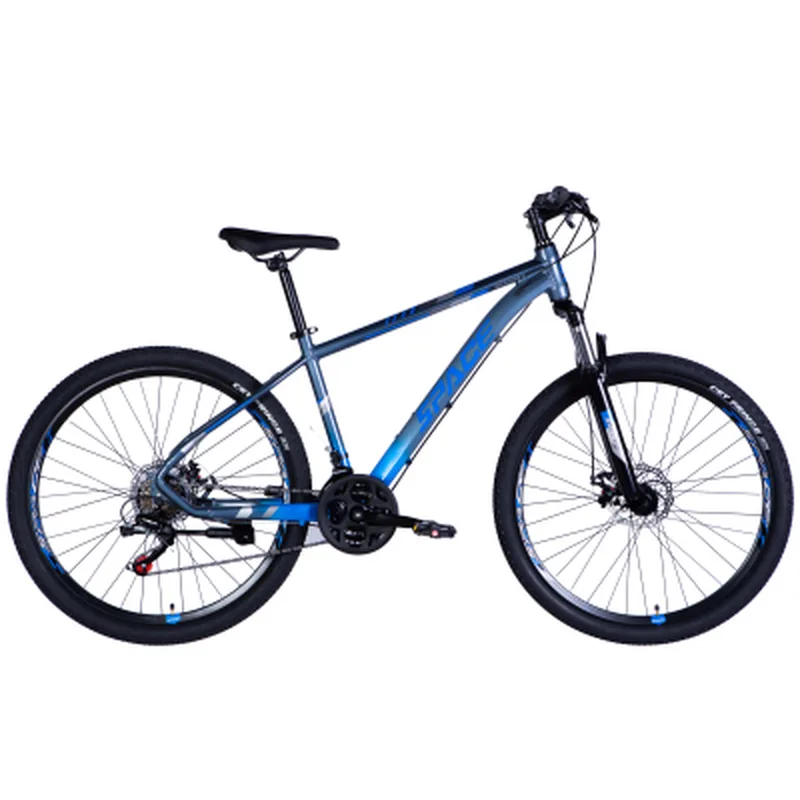 Велосипед Space 27.5" MERCURY DD FR рама-17" AL 2026 сіро-синій (OPS-SP-27.5-078)