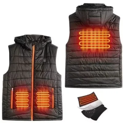 Жилет з підігрівом 2E Heat Power Plus Black M (2E-HVHPPM-BK)