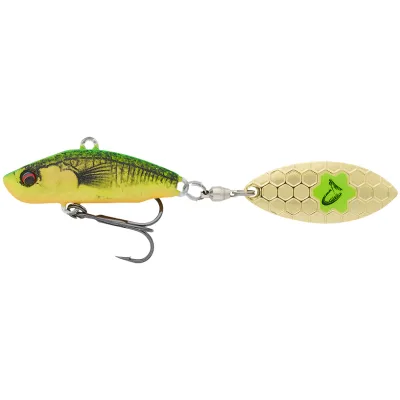 Блешня Savage Gear 3D Sticklebait Tailspin 65mm 9.0g Firetiger (1854.43.91)
