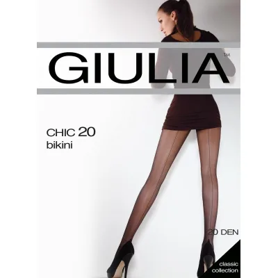 Колготи Giulia Chic Bikini 20 Den Daino - 3 (4820040109756)