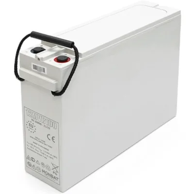 Батарея до ДБЖ MONBAT 12V-100Ah, AGM FRONT TERMINAL (12MVR100Gr)