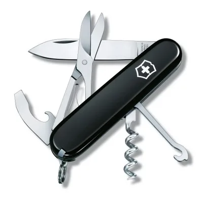 Ніж Victorinox Compact 91мм,15функ,чорн