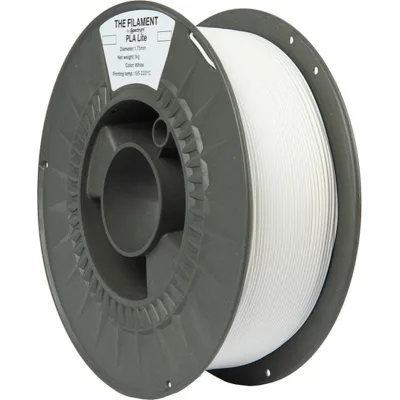 Пластик для 3D-принтера The Filament PLA Lite 1.75mm WHITE 1kg (TF-24218)