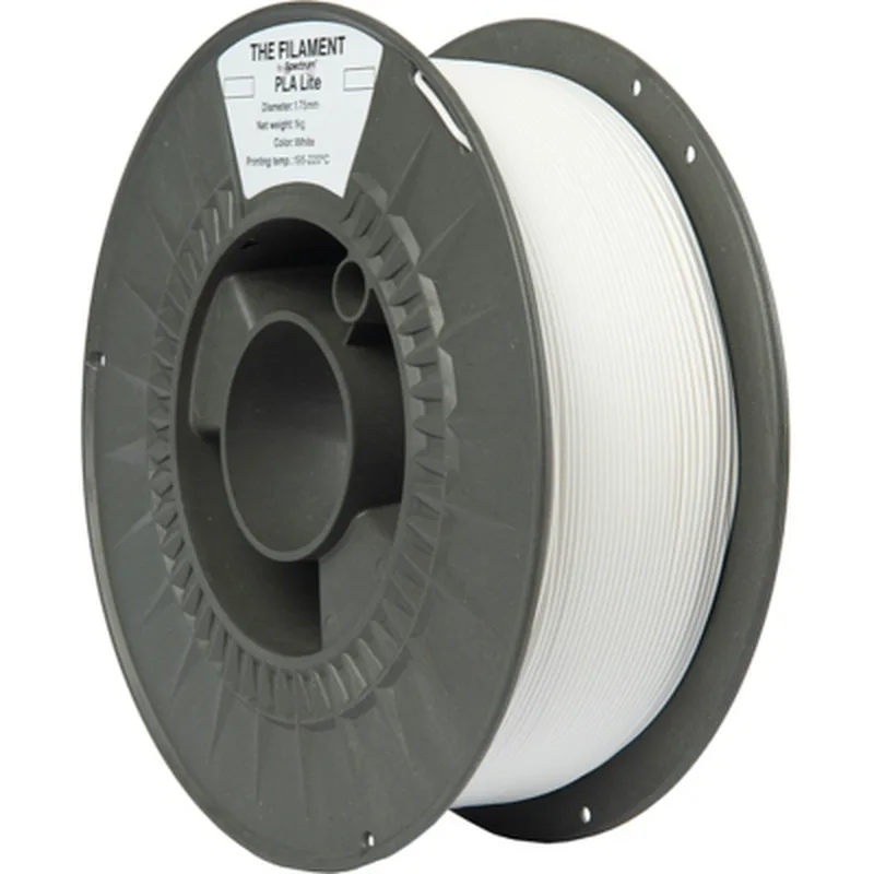 Пластик для 3D-принтера The Filament PLA Lite 1.75mm WHITE 1kg (TF-24218)