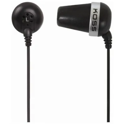 Навушники Koss The Plug Black (196635.101)