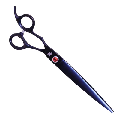 Ножиці для грумінгу Dezynadog Ignis 8 Straight Lefty Scissor прямі для стрижки собак для шульги, японська нержавіюча сталь 440 (5052372070230)