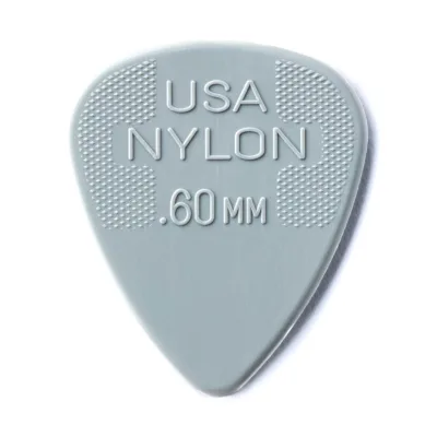 Медіатор Jim Dunlop Nylon Standard Pick 0.60mm 12 шт. (44P.60)
