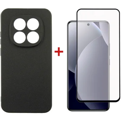 Чохол до мобільного телефона Dengos Carbon + glass Xiaomi Redmi Note 15 Pro 5G Black (DG-KM-186)