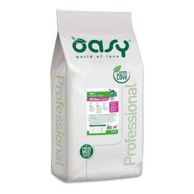 Сухий корм для собак OASY One Animal Protein ADULT Medium/Large з диким кабаном 18 кг (8053017349343)