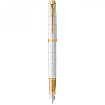 Ручка пір'яна Parker IM 17 Premium Pearl GT  FP M (24 712)