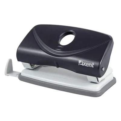 Діркопробивач Axent Welle-2 plastic, 10sheets, black (3810-01-А)
