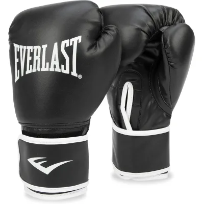 Боксерські рукавички Everlast Core 2 Training Glove P00002327 чорний S/M (009283608736)