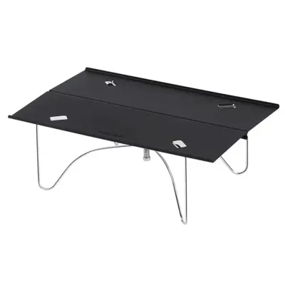 Туристичний стіл Naturehike CNK2450JJ024, 31х21 см, алюміній, чорний (6927595791868)
