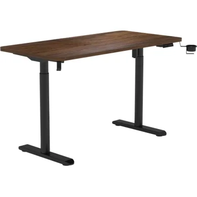 Комп'ютерний стіл Sihoo D05 Walnut/Black (D05-104/D05-107)