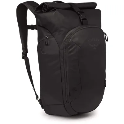 Рюкзак туристичний Osprey Transporter Roll Top raven black - O/S - чорний (009.3921)