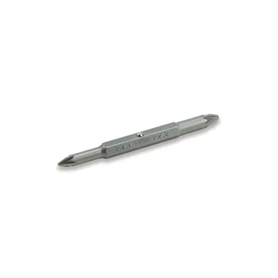 Біта для шуруповерта Toptul хрестова двостороння 1/4' PZ1xPZ2 L75мм (FKBA0102)