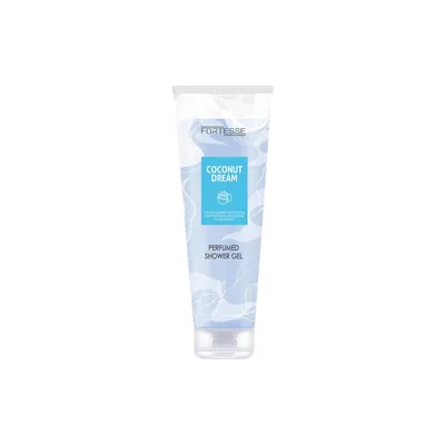 Гель для душу Fortesse Professional Coconut Dream Perfumed Shower Gel З кокосовим молочком, екстрактами алое вера та жасмину 270 мл (4823115508157)