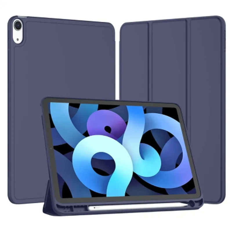 Чохол до планшета BeCover Tri Fold Soft TPU Apple iPad Air 11" M4 2026 Deep Blue (715230)