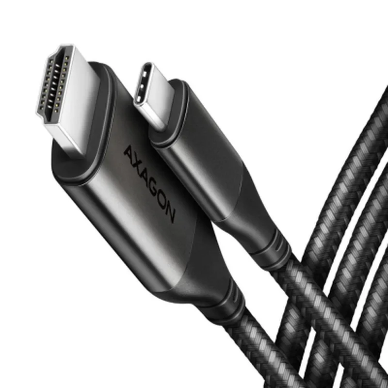 Кабель мультимедійний USB-C to HDMI M 1.8m black AXAGON (RVC-HI2MC)