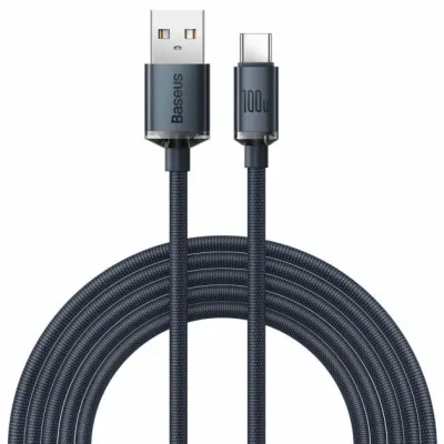 Дата кабель USB 2.0 AM to USB-C 2.0m 100W black Baseus (CAJY000501)
